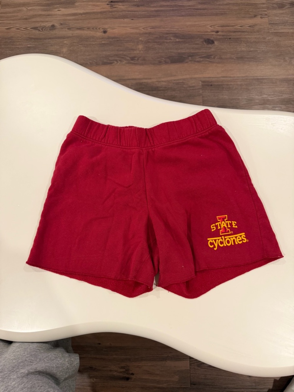 Rivalry Threads Red Iowa State Cyclones Athletic Shorts